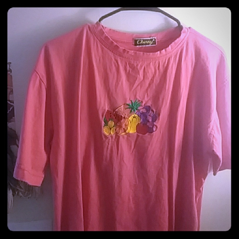 90's fruit T-shirt